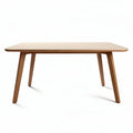 Tavolo moderno in legno di betulla 120 x 80 x 75 cm per cucina o soggiorno
